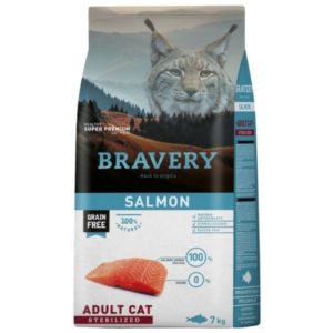 BRAVERY CAT ADULT STERILIZED SALMON