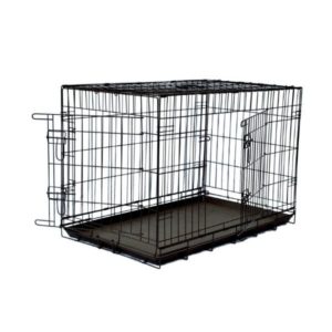 CAGE PROPRETÉ IRONLINE PLIABLE 2 PORTES NOIR