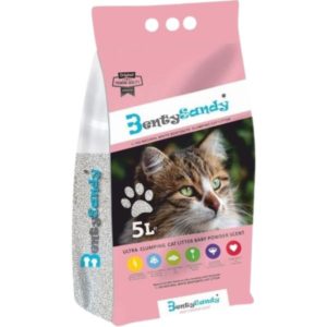 BENTY SANDY 5L BABY POWDER TALC BEBE - Litière Agglomérante