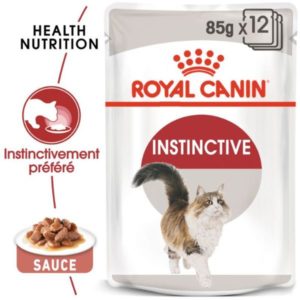 Royal Canin INSTINCTIVE en sauce pour chat 12x85G