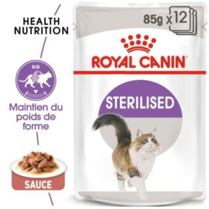 Royal Canin STERILIZED bouchées en sauce pour chat 12x85G