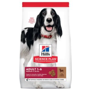 HILL'S SCIENCE PLAN Medium Adult Lamb & Rice 12KG