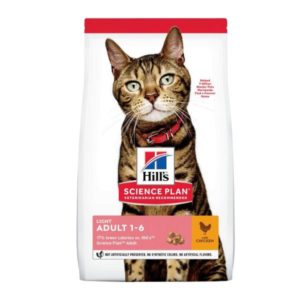 HILL'S SCIENCE PLAN Light Chat Adulte Au poulet 1.5KG