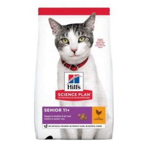 HILL'S SCIENCE PLAN Senior 11+ Pour Chat Au Poulet 1.5KG