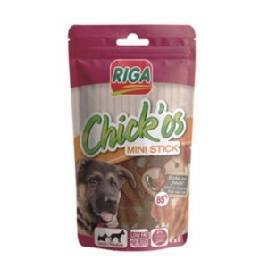 RIGA CHICK'OS Mini Stick Poulet X8 65G