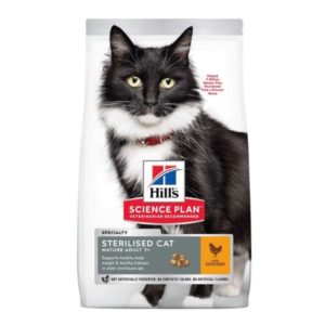 Hill's Science Plan STERLISED CAT MATURE ADULT 7+ Au Poulet