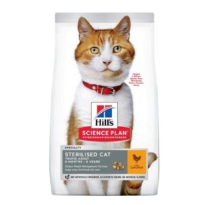 Hill's Science Plan STERILISED CAT YOUNG ADULT Au Poulet