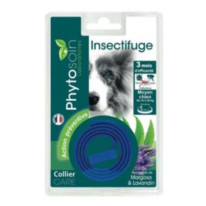 PHYTOSOIN collier insectifuge pour chien de 10 à 20Kg