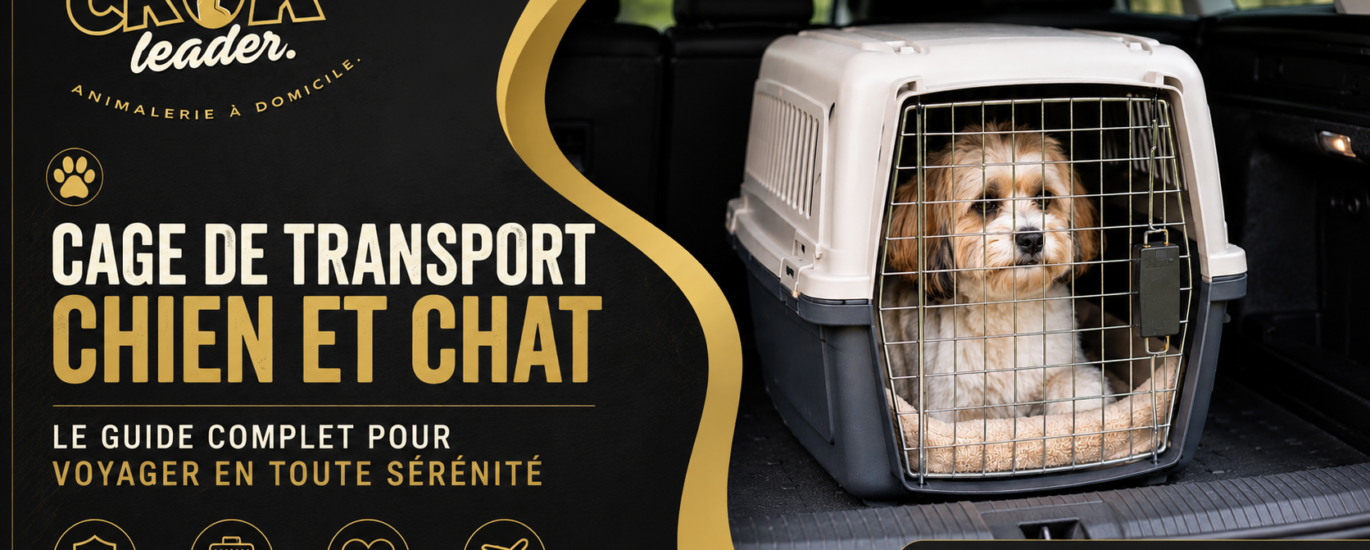 Cage de transport chien et chat : choisir le modèle idéal