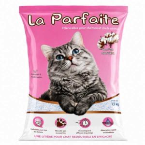 Litière silice pour chat La Parfaite 1,5 kg