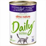 Almo Nature Daily Lapin 400 g pâtée sans céréales pour chat adulte